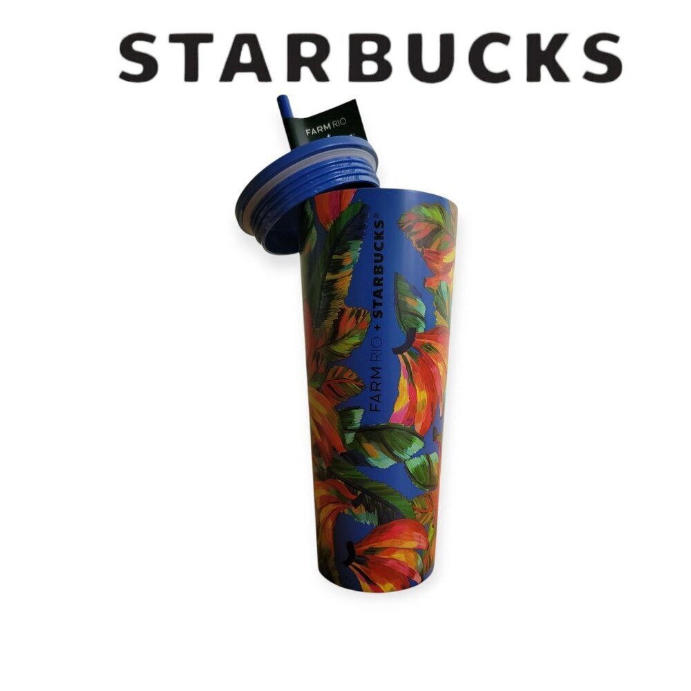 Starbucks x Farm Rio Tropical 24oz Cup Limited 2025 Drop Sold Out In Stores